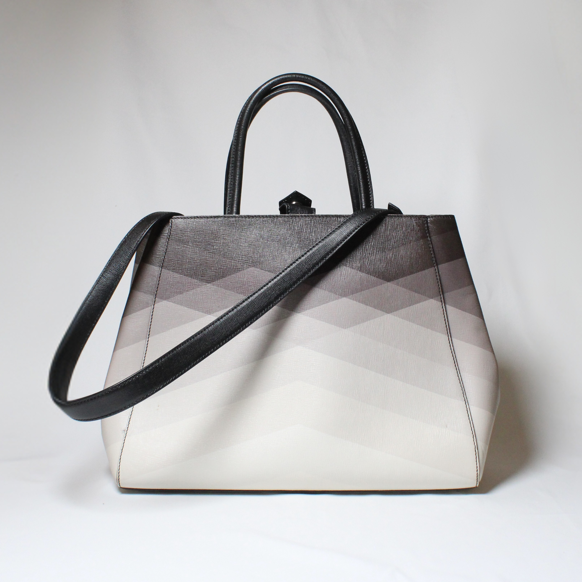 Fendi Geometric Degrade 2Jours Tote