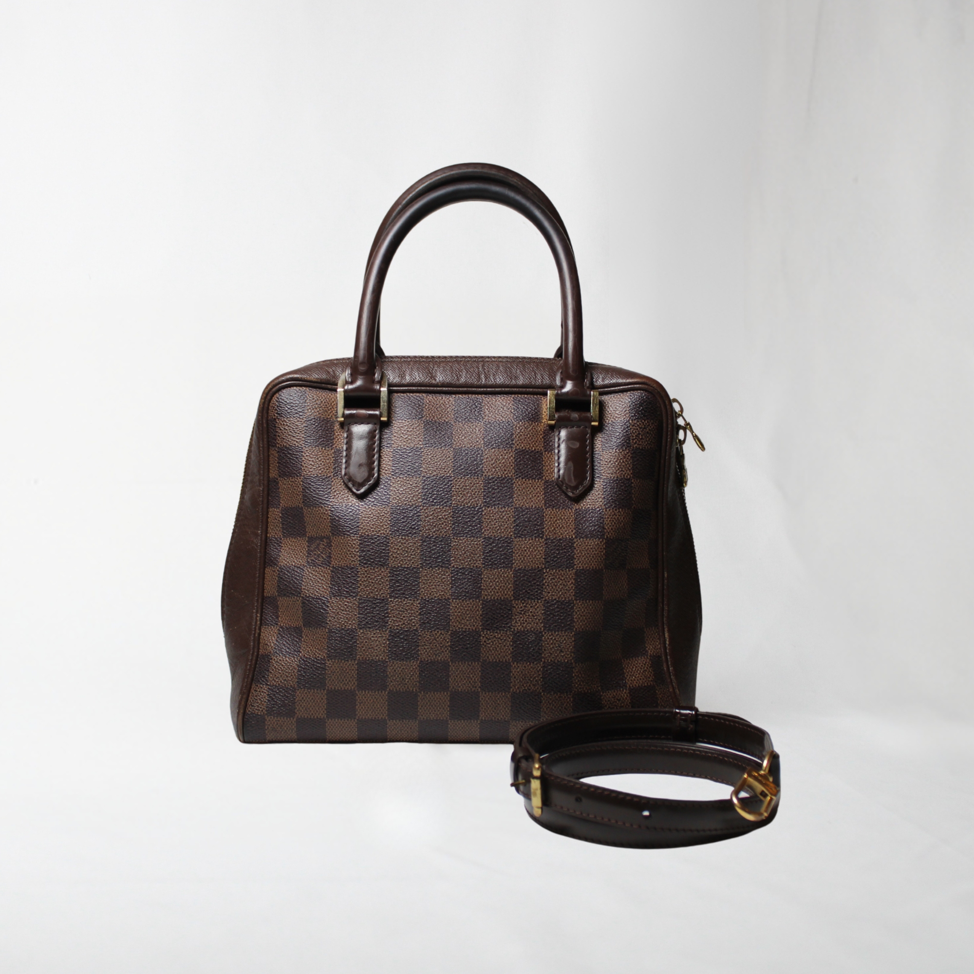 Vintage Louis Vuitton Damier Ebene Brera satchel