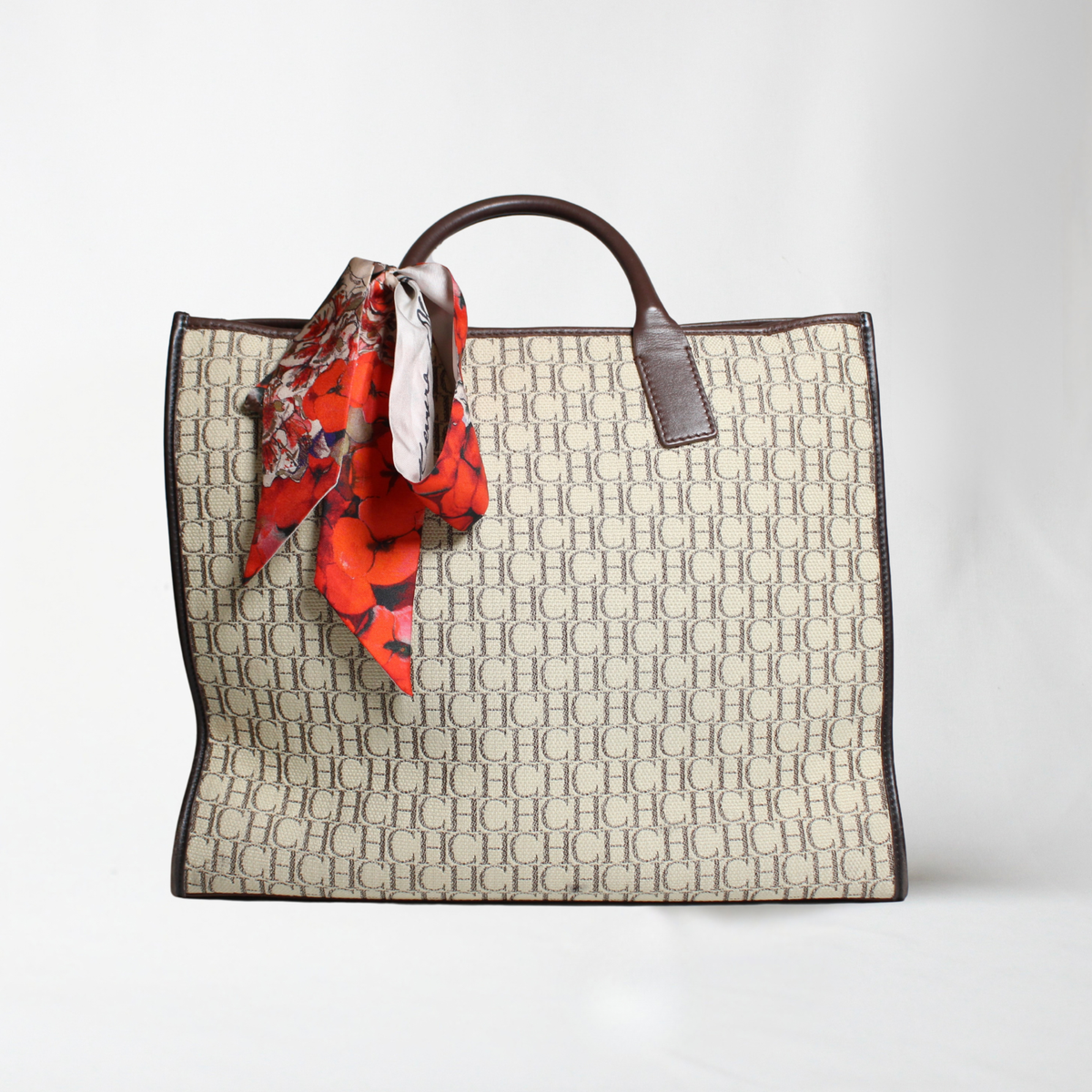 Carolina Herrera Shopping Tote Bag