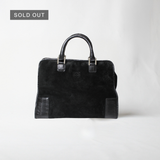 Vintage Loewe Amazona Suede Handbag