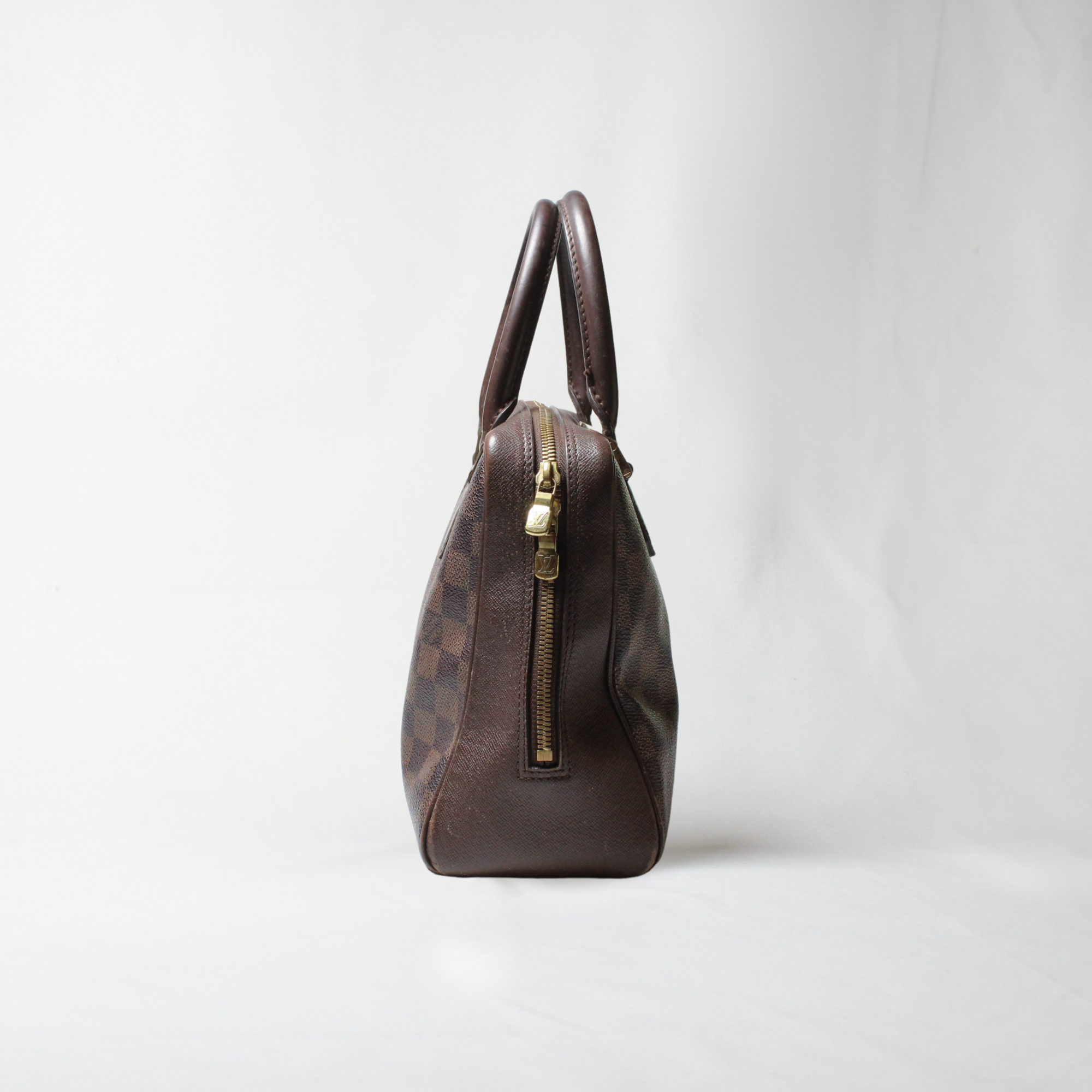 Vintage Louis Vuitton Damier Ebene Brera satchel