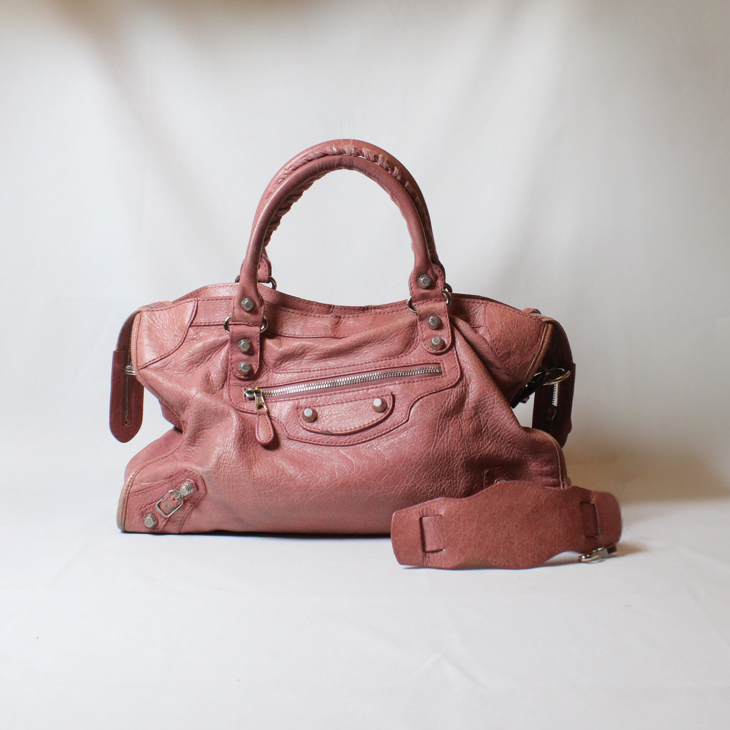 Balenciaga Giant pink City bag