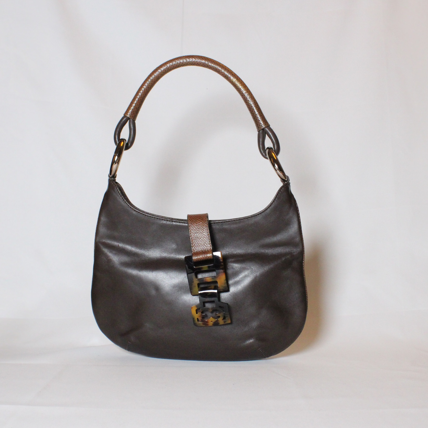 Escada Vintage Brown Leather bag