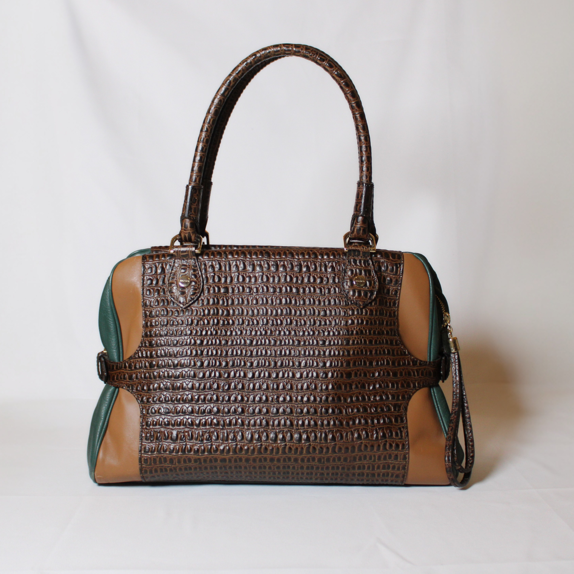 Escada Alligator skin bag