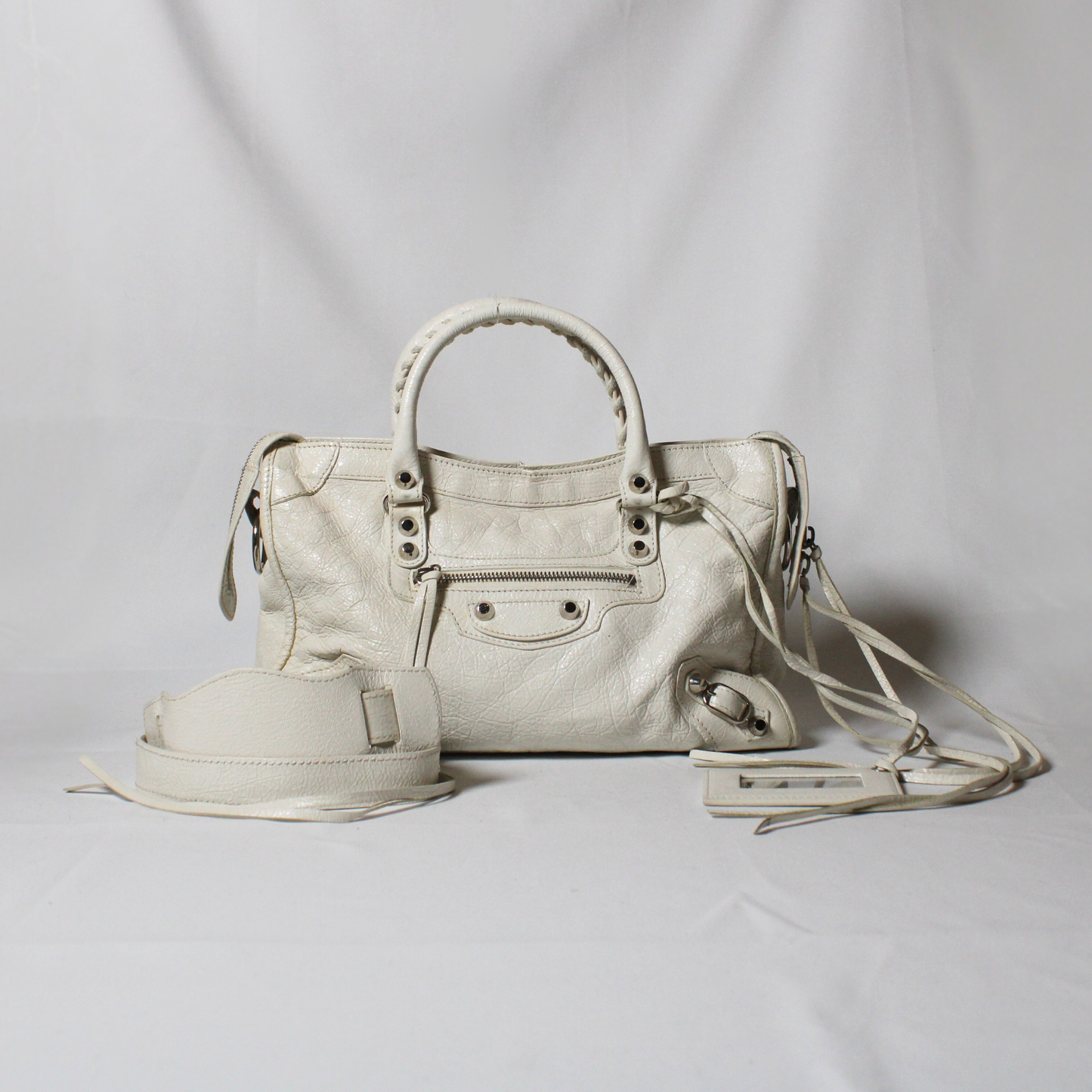 Balenciaga White City bag