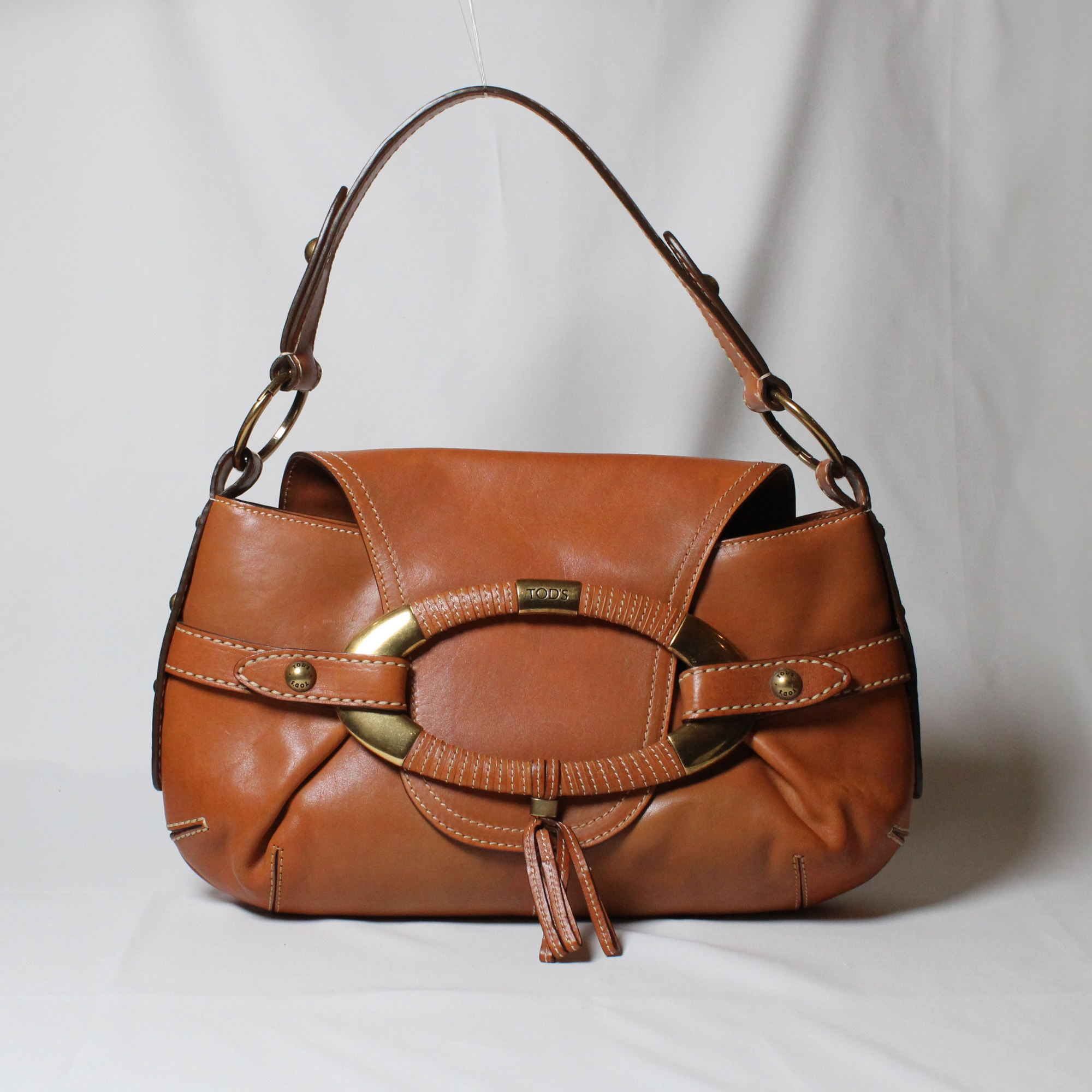 Tod’s Brown Leather Flap