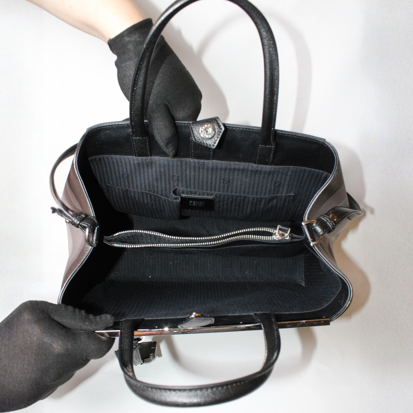 Fendi Geometric Degrade 2Jours Tote