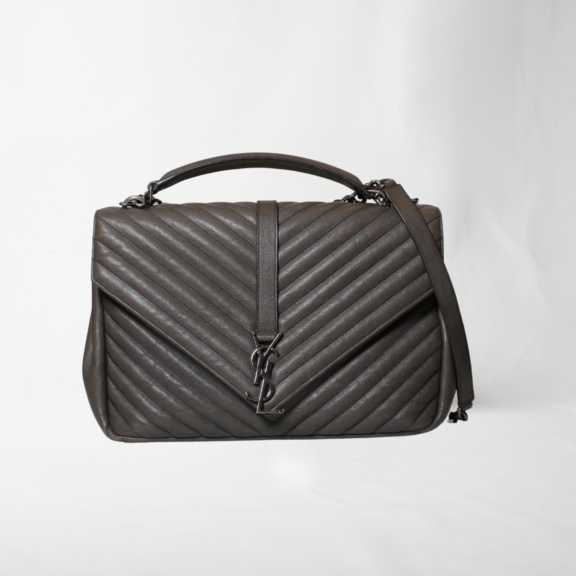 Saint Laurent Monogram College Bag in a medium