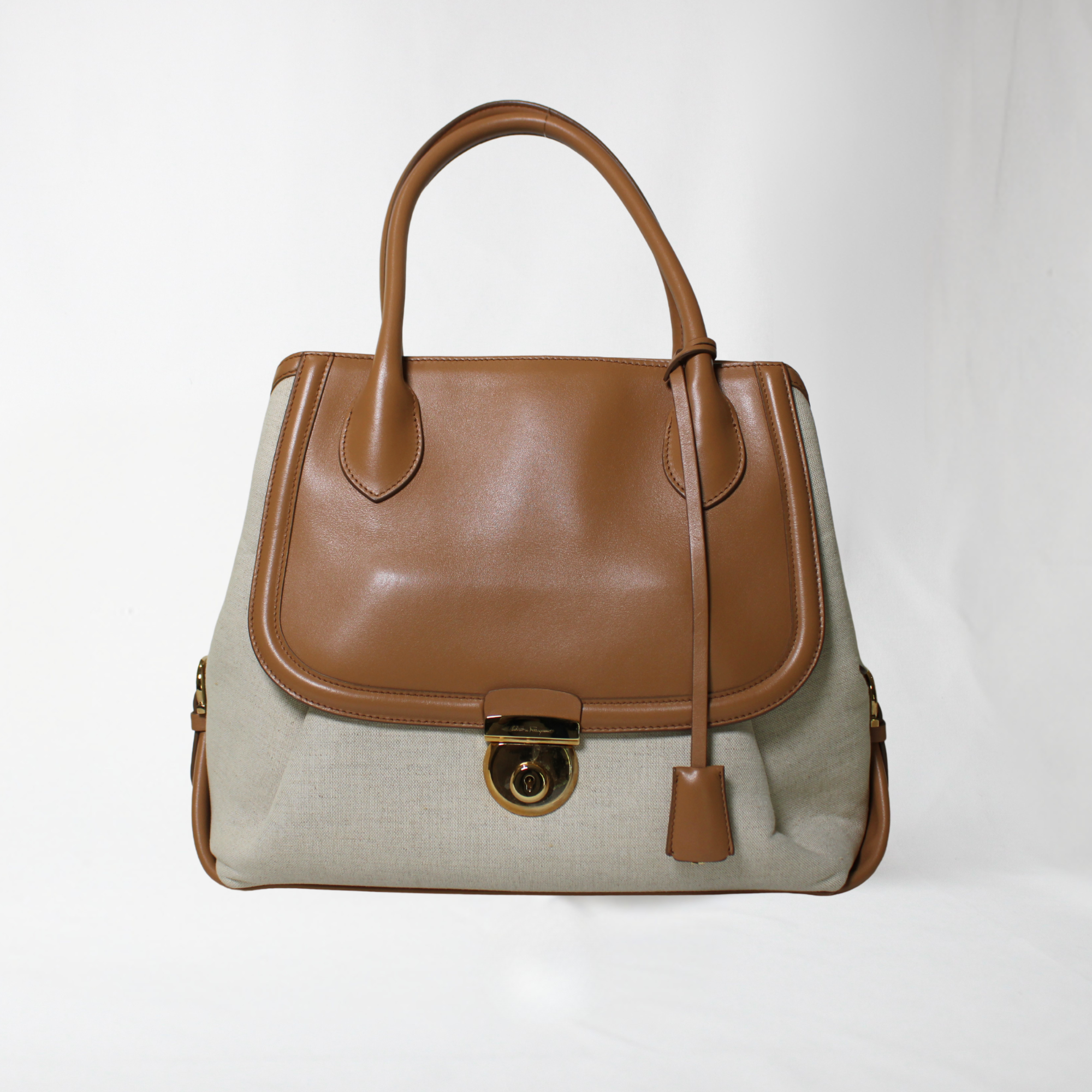 Salvatore Ferragamo Fiamma Satchel