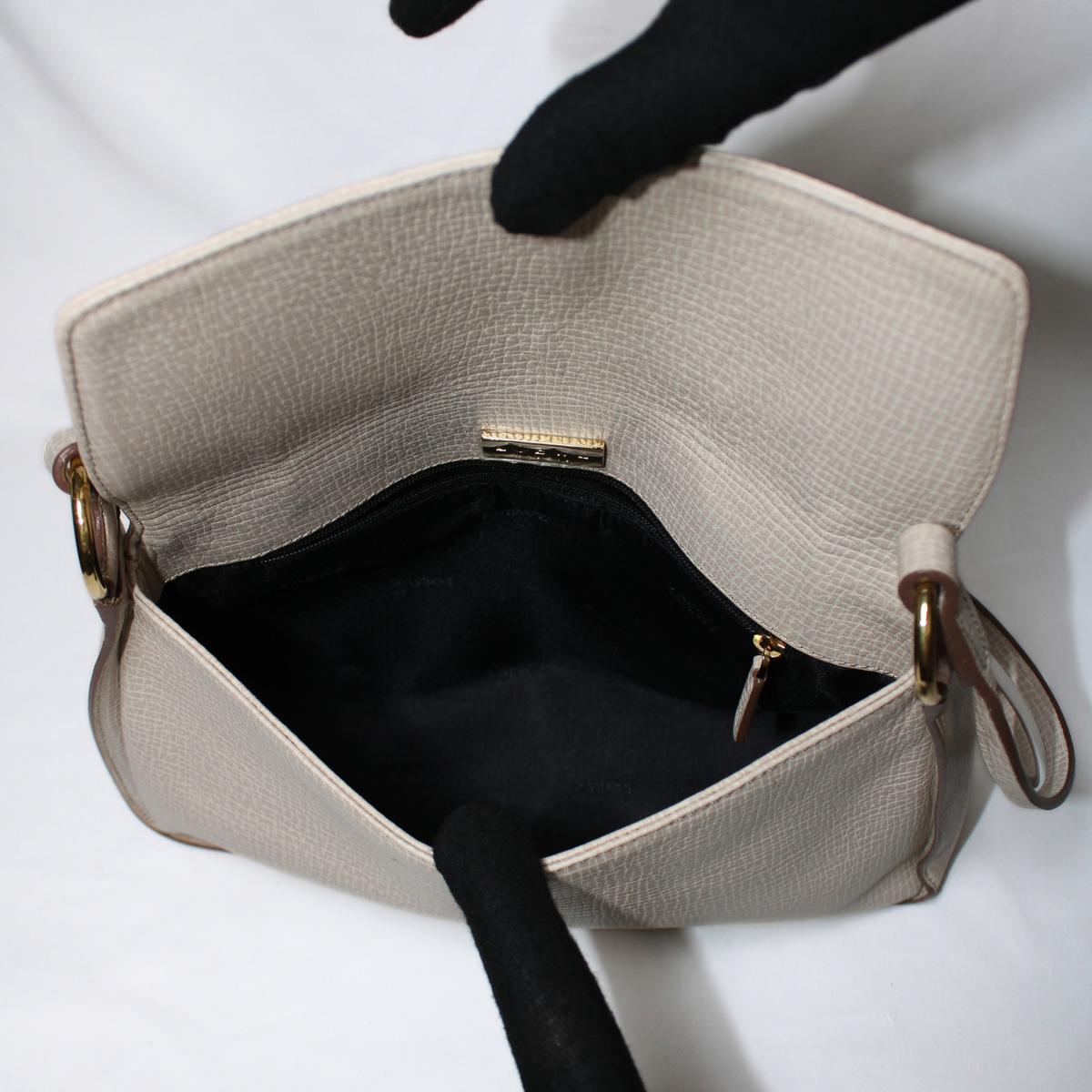 Vintage Loewe Leather Shoulder Bag