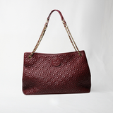 Tory Burch Quilted Leather Marion Chain Tote