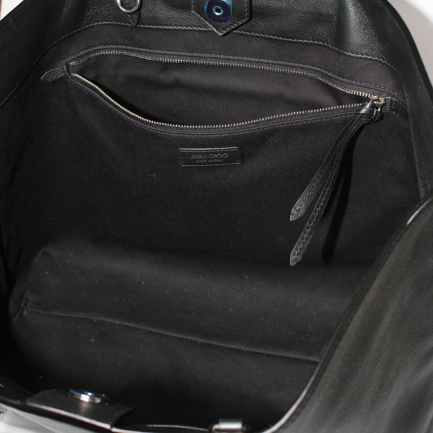 Jimmy Choo Black Cheri Tote Bag
