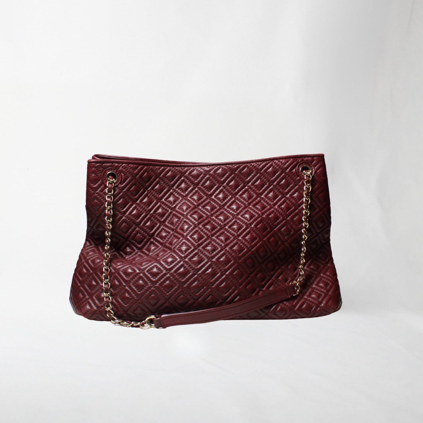 Tory Burch Quilted Leather Marion Chain Tote