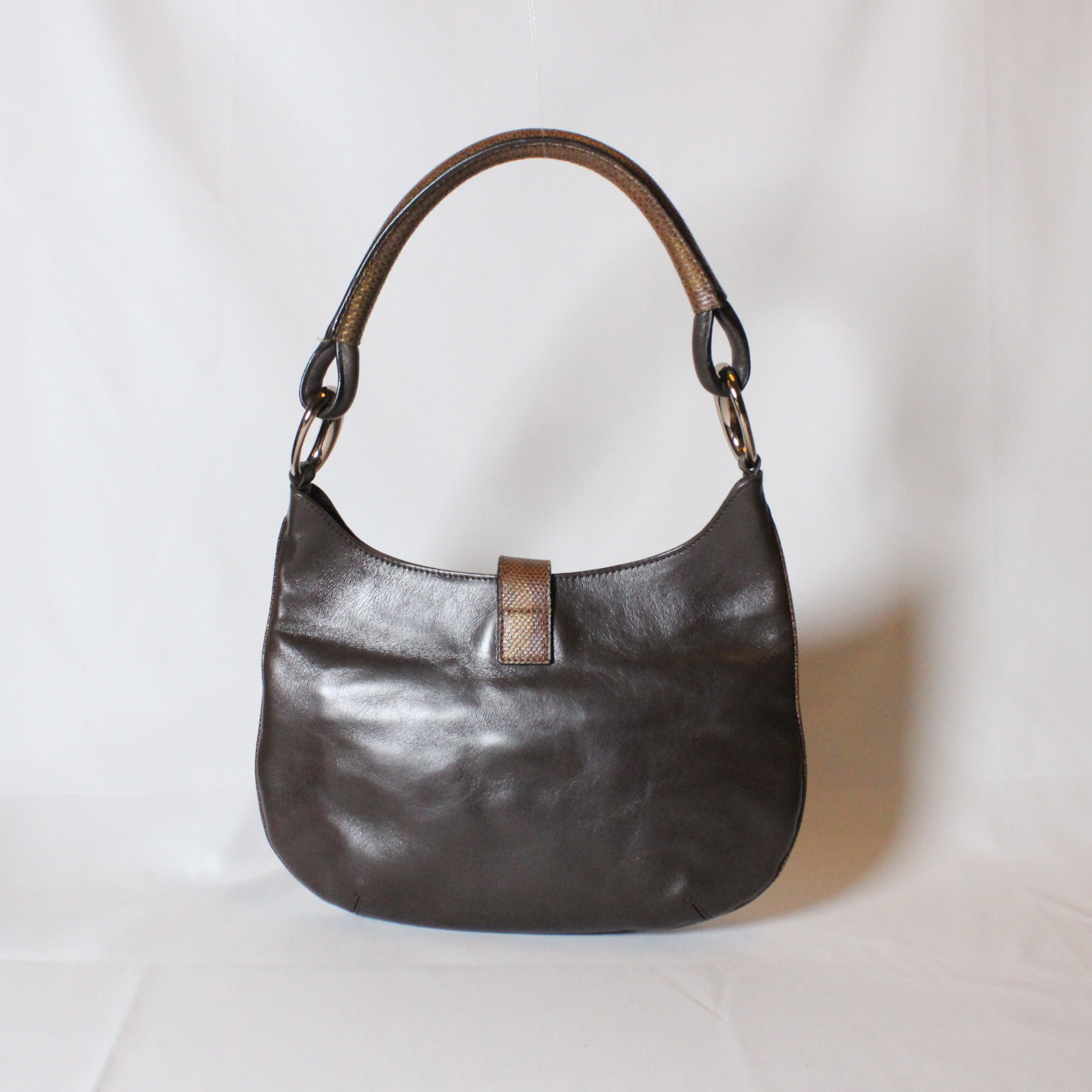 Escada Vintage Brown Leather bag