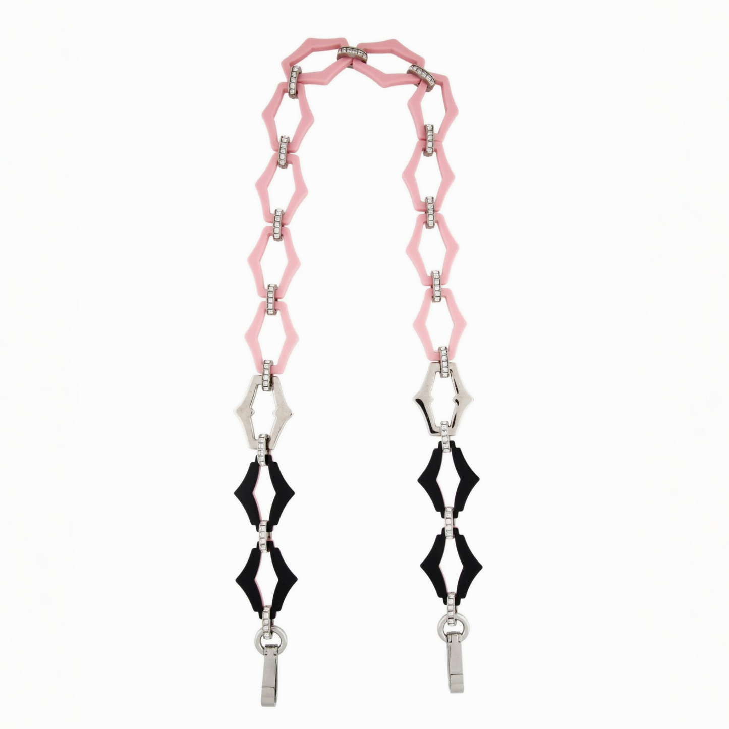 Prada Hexagonal Crystal Strap