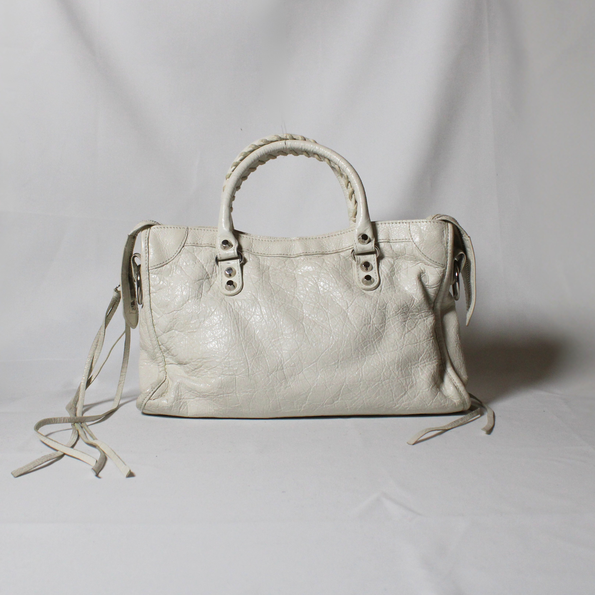 Balenciaga White City bag