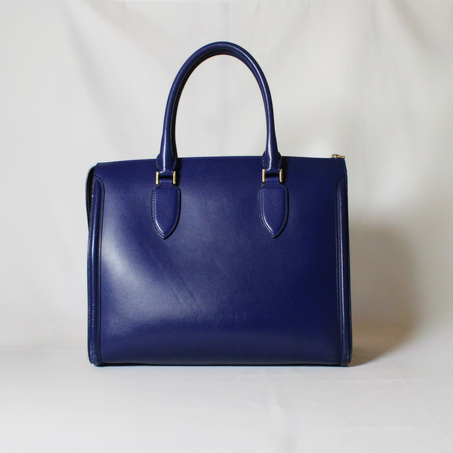 Alexander McQueen Blue Heroine bag