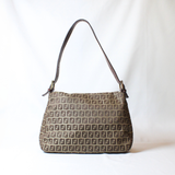 Fendi Zucchino Baguette shoulder bag