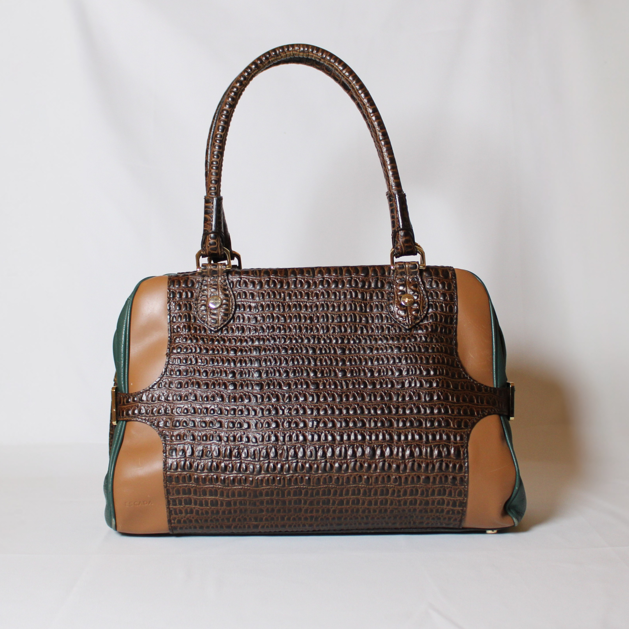 Escada Alligator skin bag