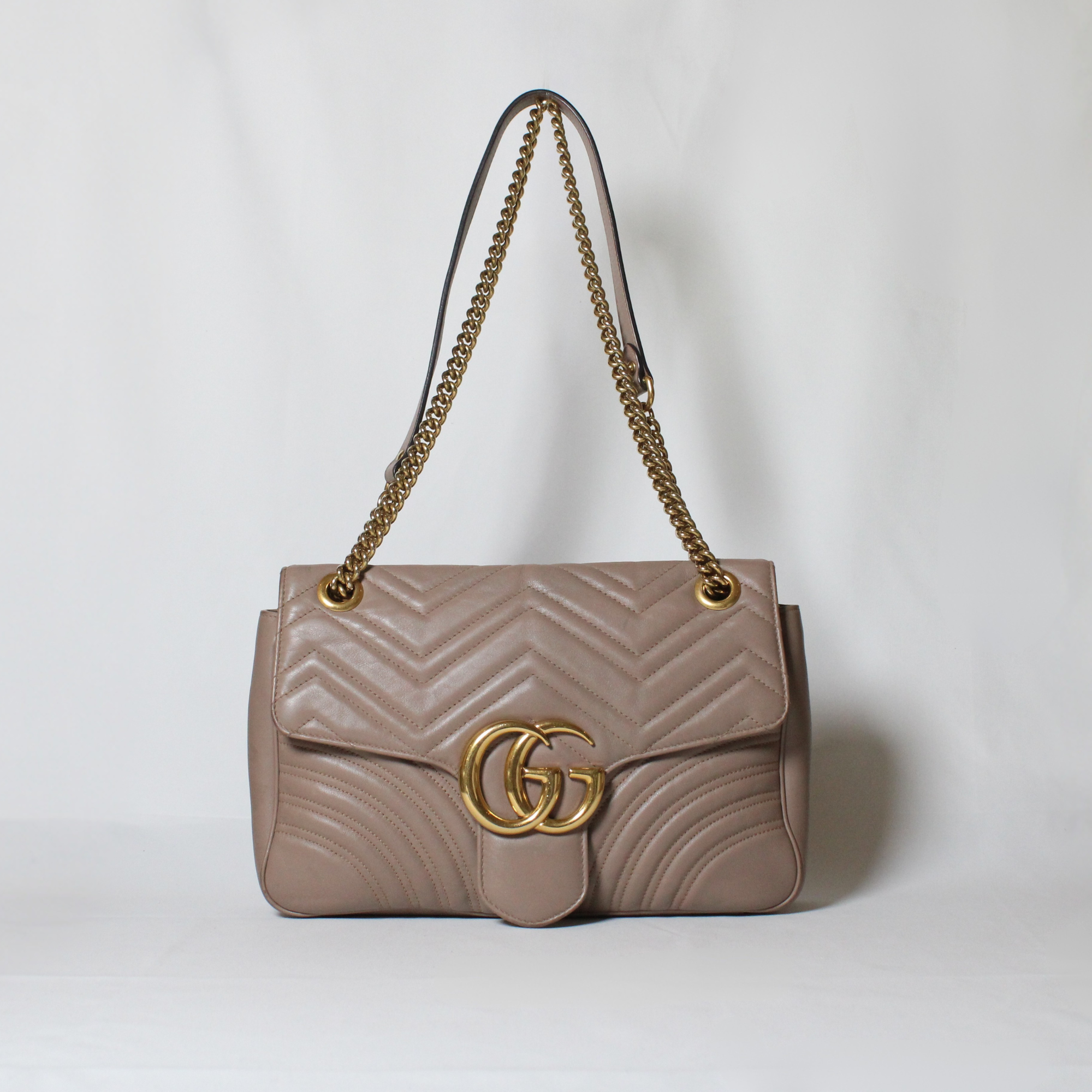 Gucci GG Marmont Large Taupe