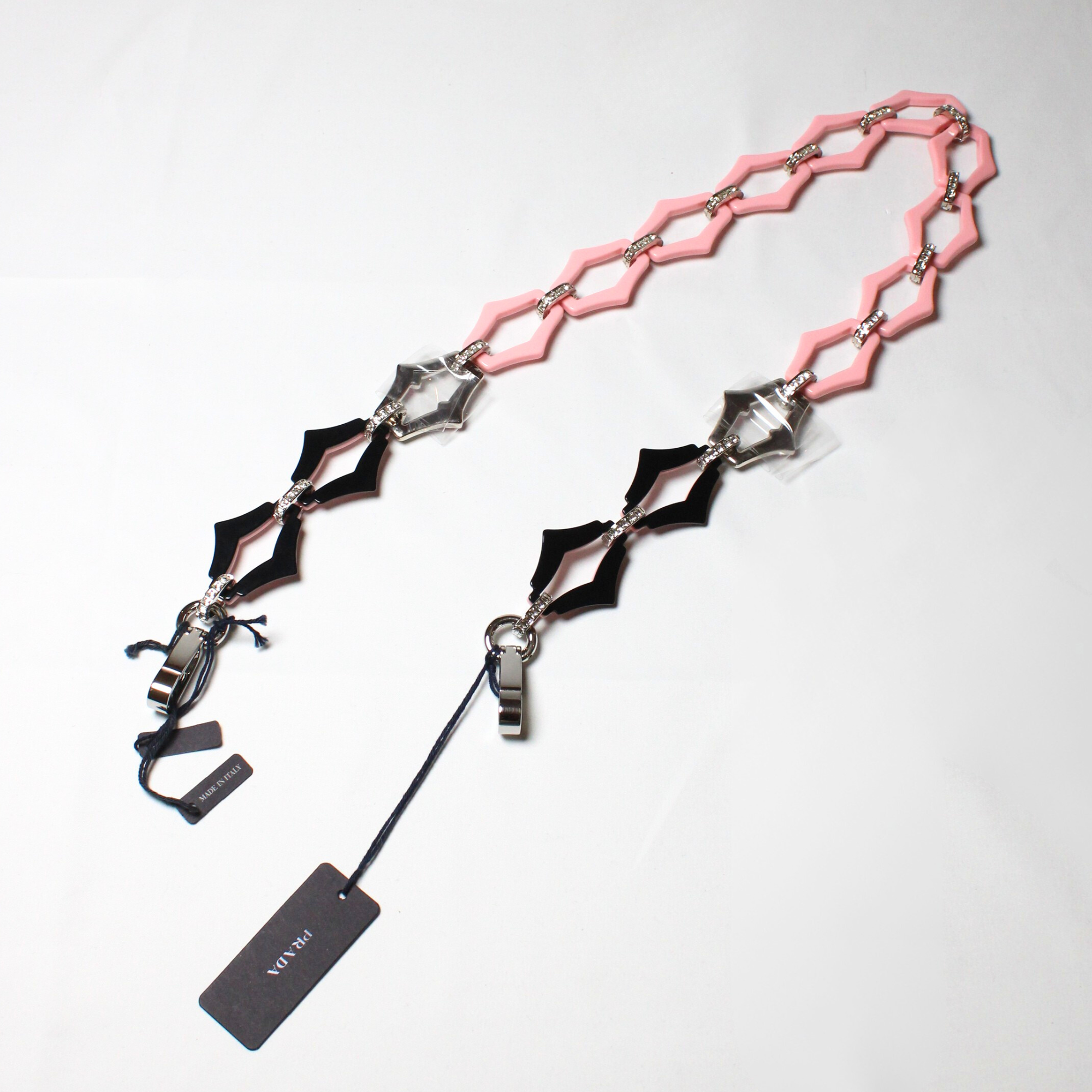 Prada Hexagonal Crystal Strap