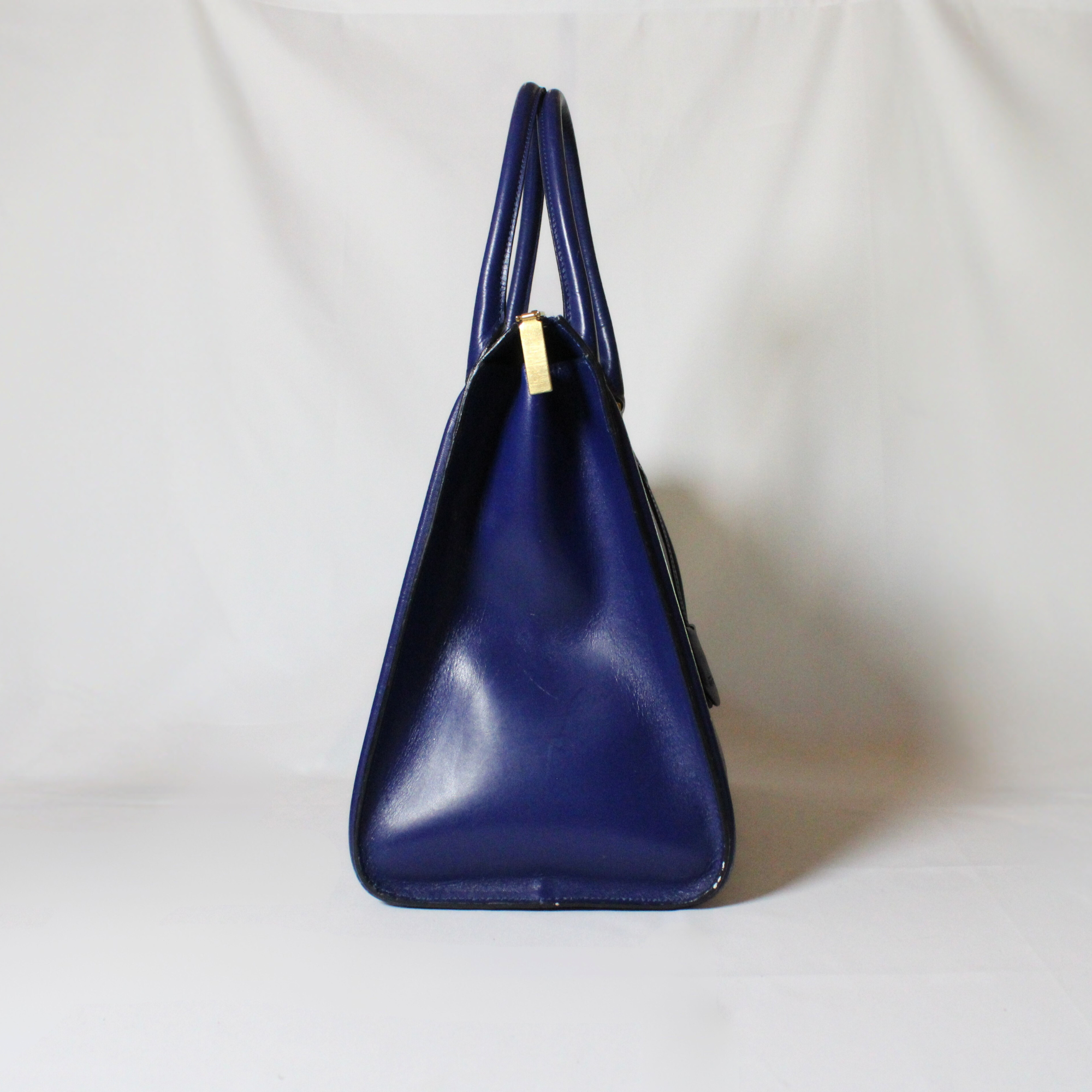 Alexander McQueen Blue Heroine bag