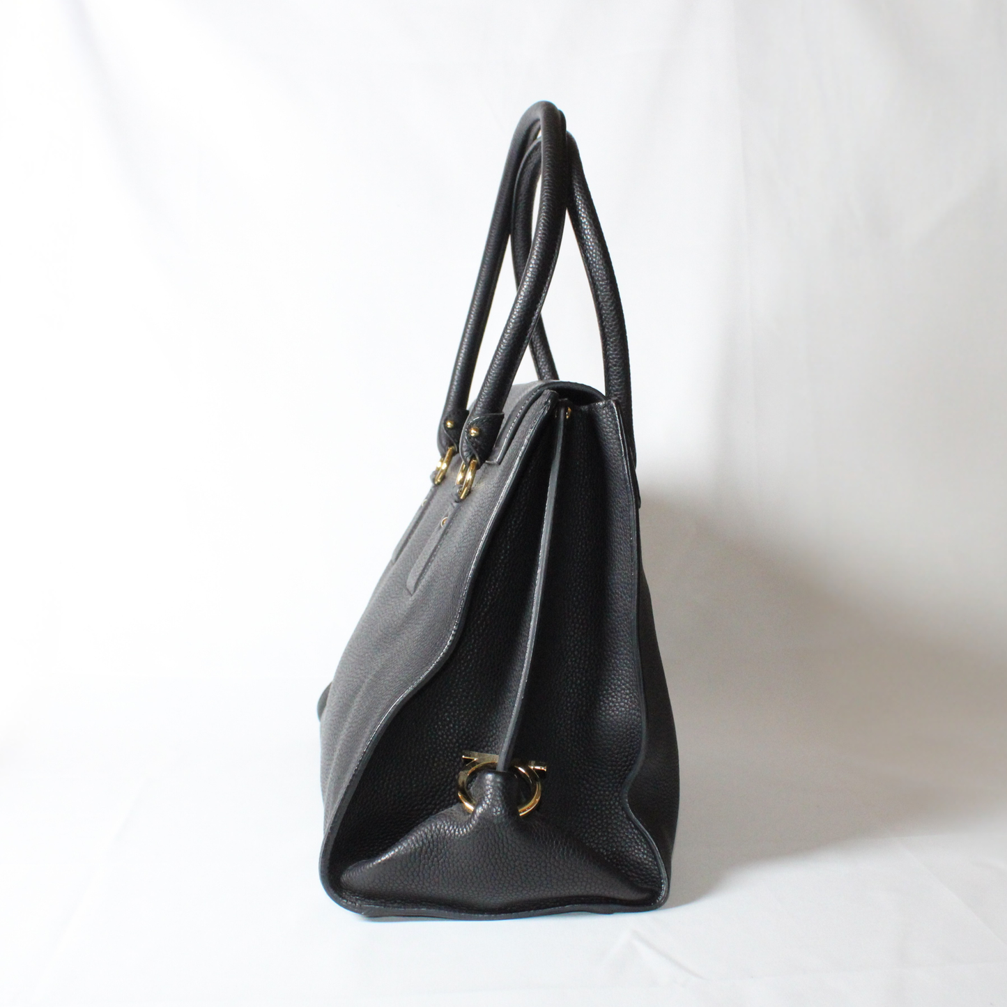 Salvatore Ferragamo Black Lotty bag