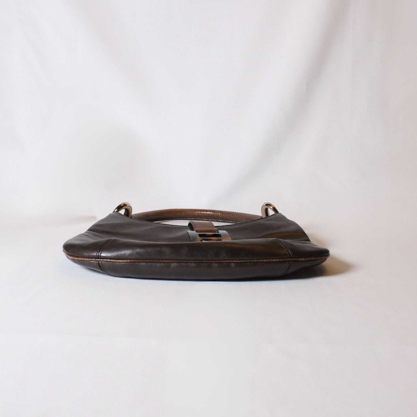 Escada Vintage Brown Leather bag