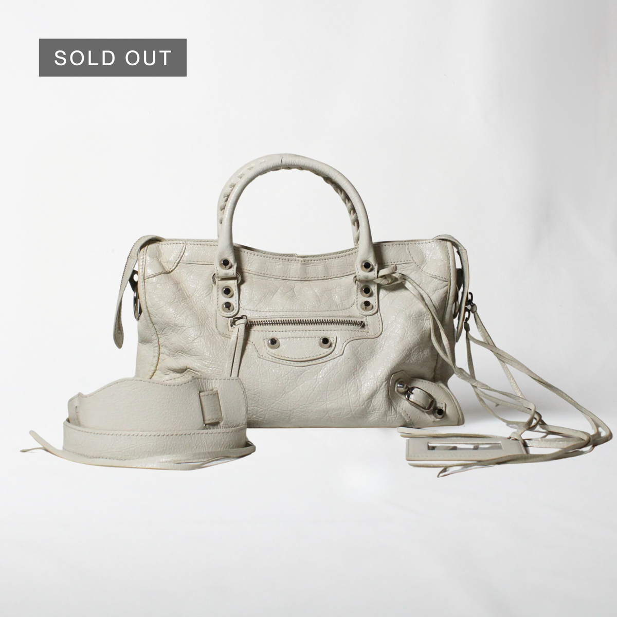 Balenciaga White City bag