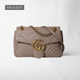 Gucci GG Marmont Large Taupe