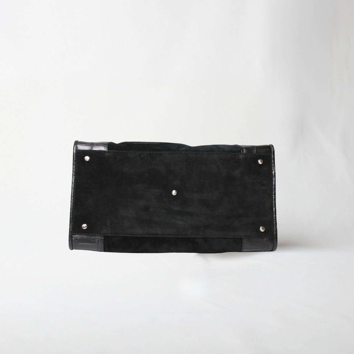 Vintage Loewe Amazona Suede Handbag