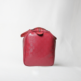 Gucci Red GG Medium Joy Boston Bag.