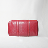 Gucci Red GG Medium Joy Boston Bag.