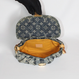 Louis Vuitton Denim Pleaty Raye