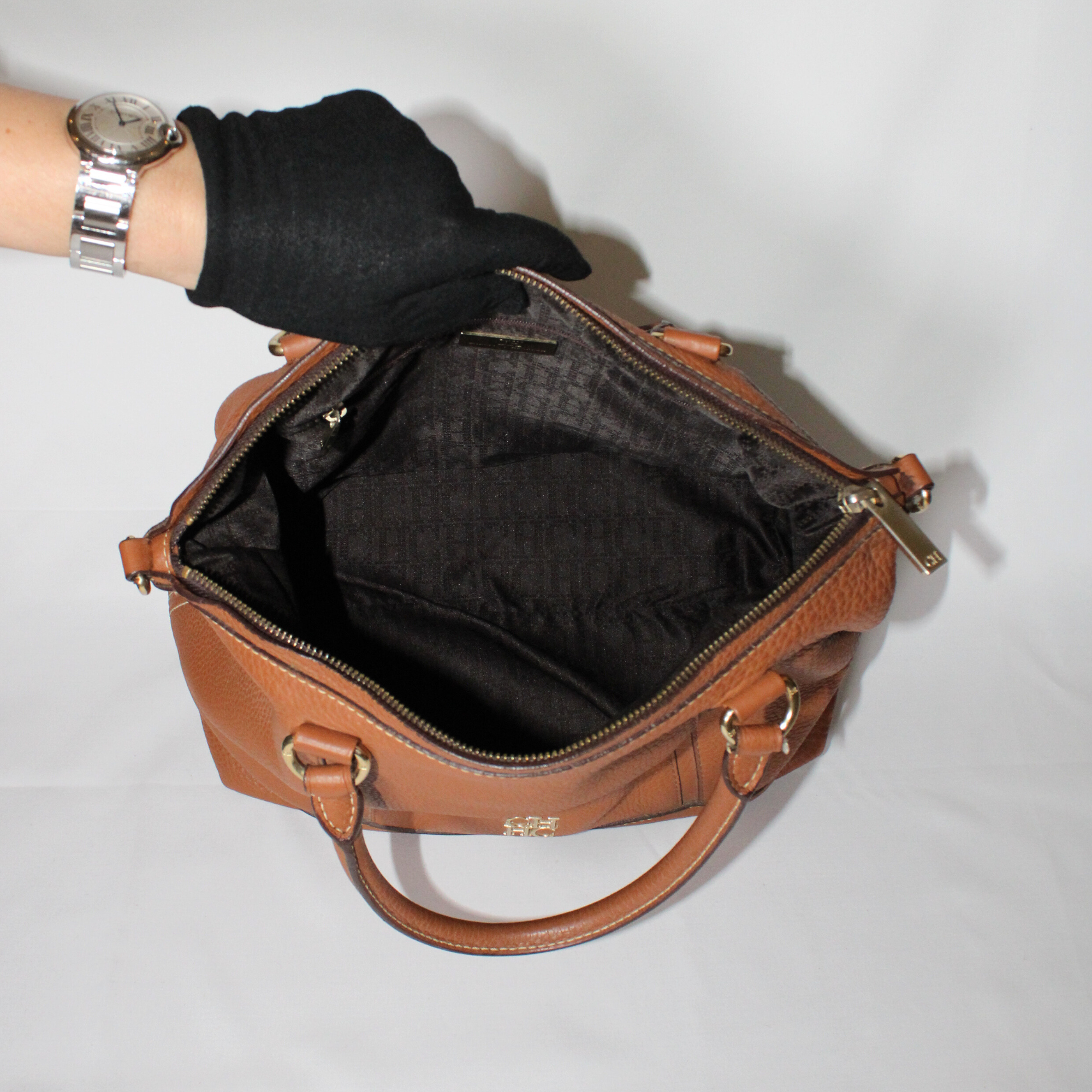 Carolina Herrera Brown Tote bag