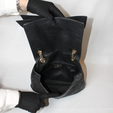 Carolina Herrera black Audrey monogram bag