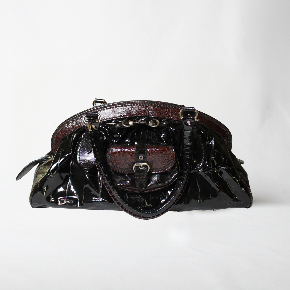 Vintage Dior My Dior Large Frame Satchel