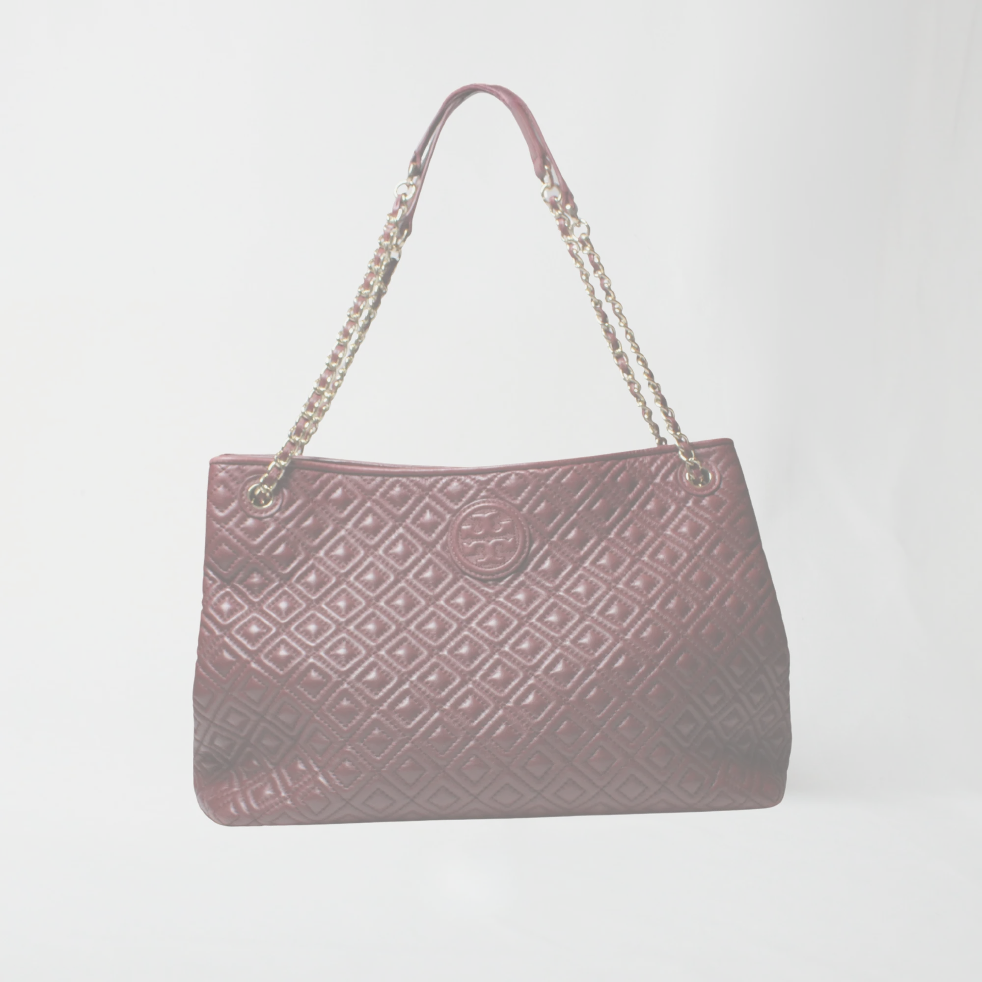 Tory Burch Quilted Leather Marion Chain Tote