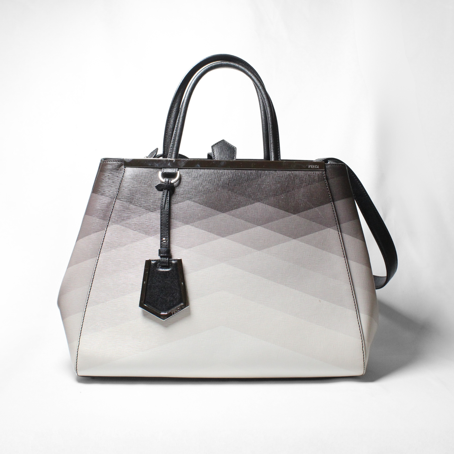 Fendi Geometric Degrade 2Jours Tote