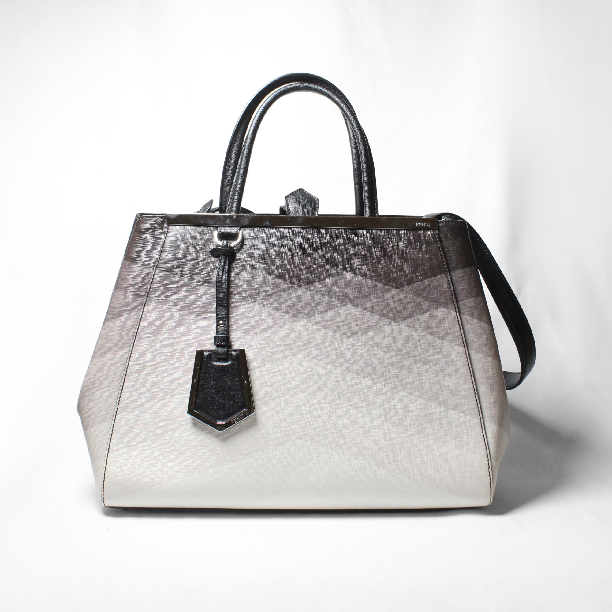 Fendi Geometric Degrade 2Jours Tote