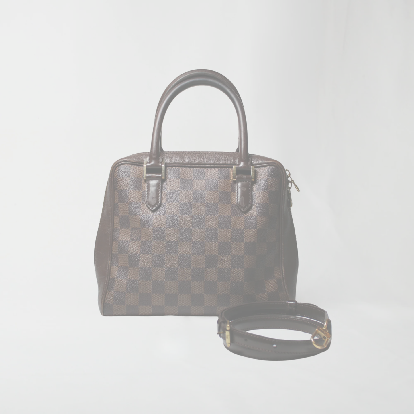 Vintage Louis Vuitton Damier Ebene Brera satchel