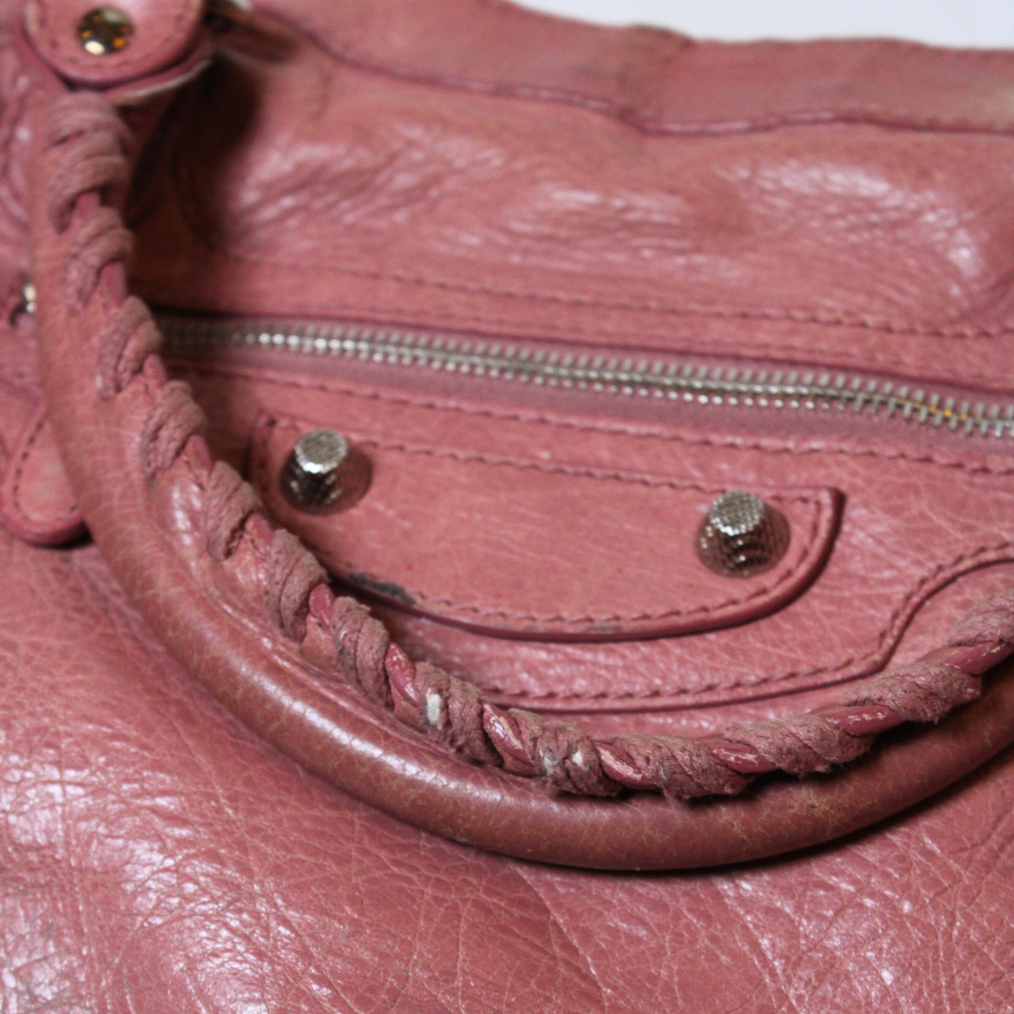 Balenciaga Giant pink City bag