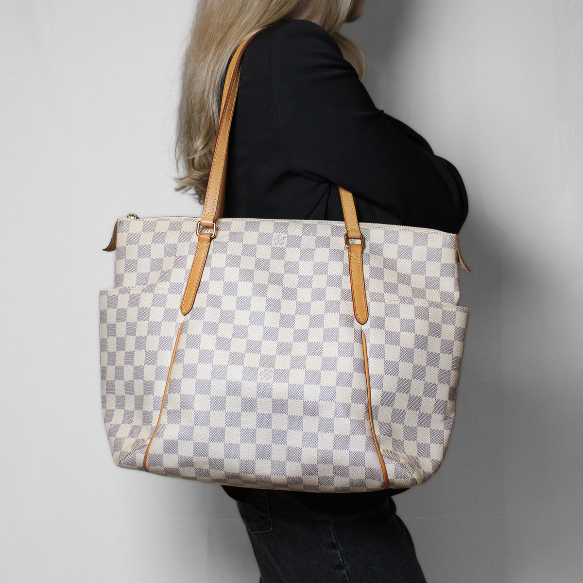 Louis Vuitton Totally MM Damier Azur