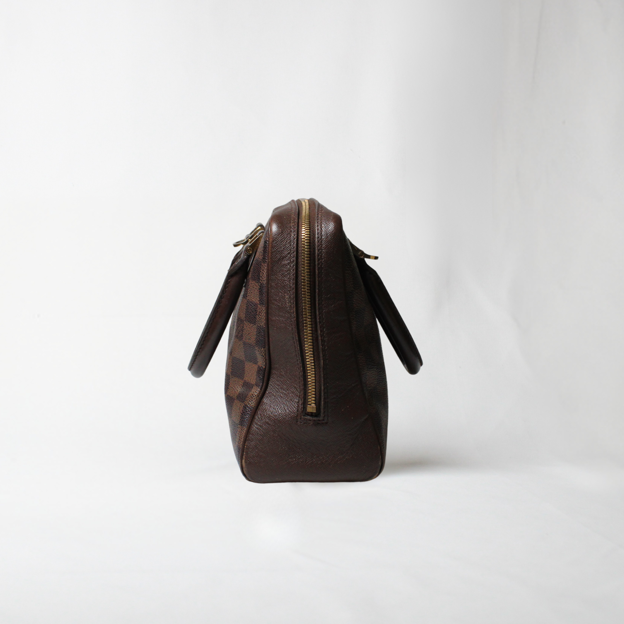 Vintage Louis Vuitton Damier Ebene Brera satchel